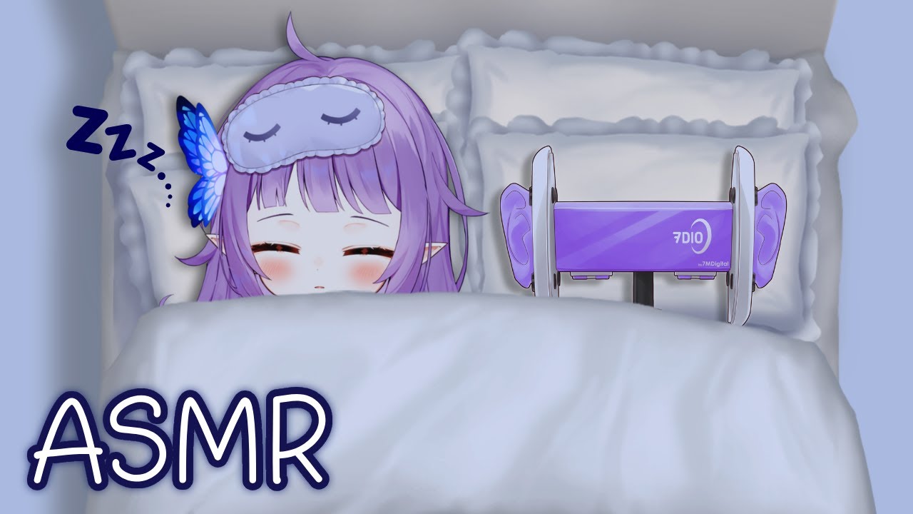 ASMR but I'm lying down in my bed very comfy zzz 🛌🏻【3Dio】