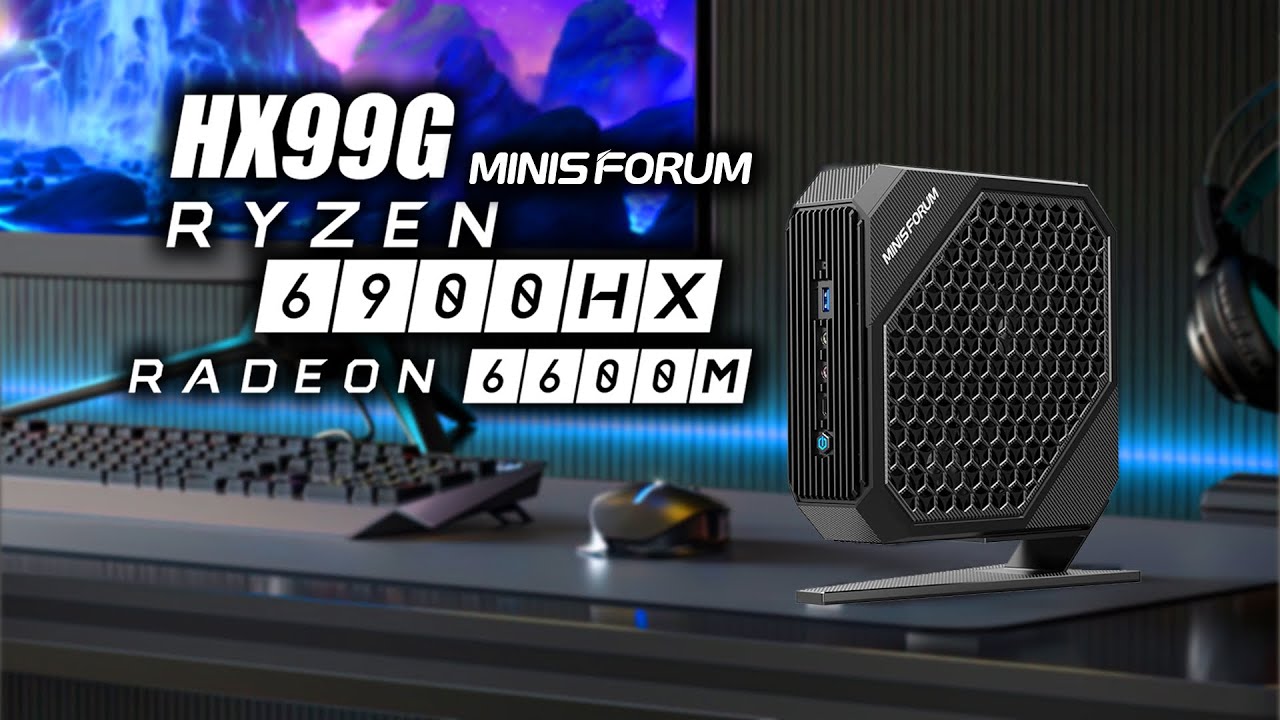 You've Never Seen A Ryzen 6000 Based Mini PC with This Much Power! HX99G  Hands On 