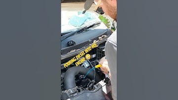 This Diesel Trick SHOCKS Most People 😳#mechanicshorts#carmaintenance#engineflush