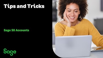Sage 50 Accounts (UK) - Tips and Tricks