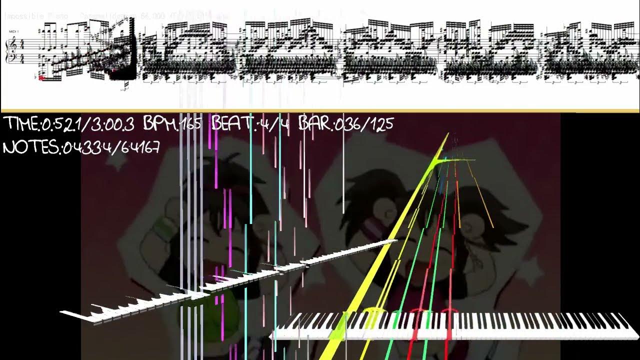 [Black Midi] CARAMELLDANSEN // ｳｯｰｳｯｰｳﾏｳﾏ (ﾟ∀ﾟ) (Notes 64,167) YouTube