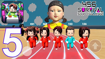 Survival Game: 456 Challenge - New Update Season 3,4,5 - Gameplay Walkthrough Part 5 (Android, iOS)