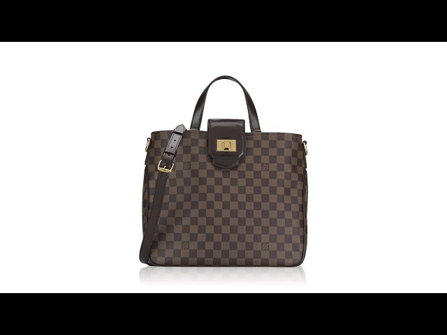 Louis Vuitton Damier Ebene Canvas Cabas Rosebery Tote Bag Louis Vuitton