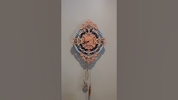 Timeless Beauty: Making an Elegant Wooden Clock in 5 Hours #shorts