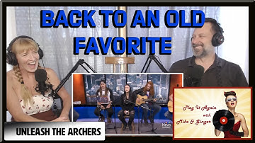 Apex (Live) - UNLEASH THE ARCHERS Reaction with Mike & Ginger