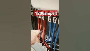 HOW to calculate a large service!!   parallel runs #shorts #fyp #electrical