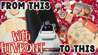 HTVRONT Auto Heat Press 2 for Easy DIY Gifts