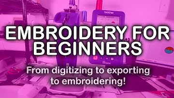 Embroidery For Beginners | Wilcom Hatch | Brother Persona | HOW TO EXPORT EMBROIDERY FILES