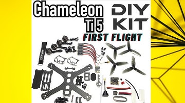 Armattan Chameleon TI 5 DIY KIT First flight