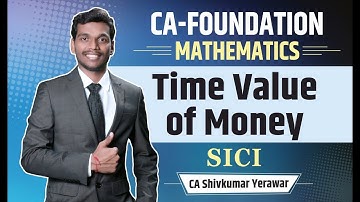 Time value of Money || SICI CA Foundation || Statistics Revision || CA Shivkumar Yerawar | Marathon