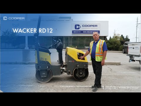 How to Operate a Wacker Neuson Ride On Roller