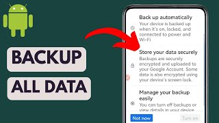 How to Backup Everything On Android | Backup All Data on Android