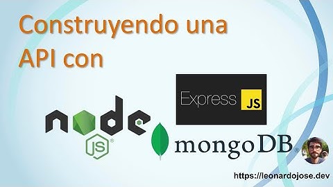 Cómo Crear una API REST con NodeJS, Express y MongoDB desde Cero | Guía Completa con MVC