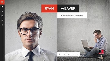 Divergent - Personal Vcard Resume WordPress Theme      Jackie Charlie