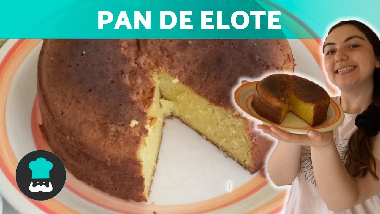 Pan de elote EN LICUADORA muy esponjoso - Receta fácil (VÍDEO)