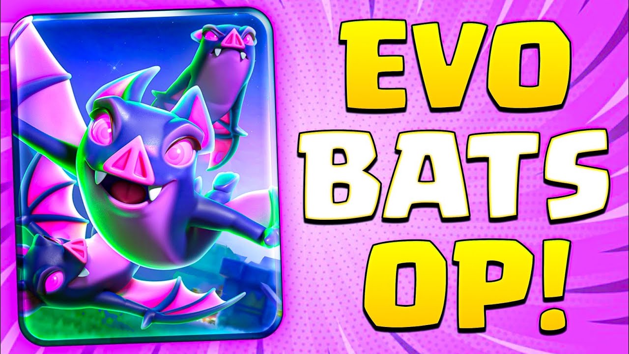 BEST BATS EVOLUTION DECK in CLASH ROYALE! 🏆 YouTube
