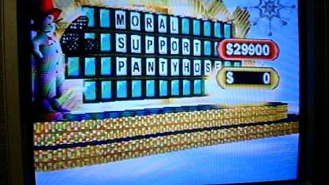 Wheel of Fortune 2nd Edition Playstation Run Game 17 Part 3