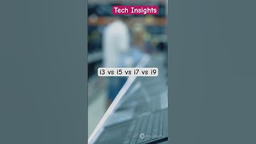 i3 vs i5 vs i7 vs i9: Which Processor is Right for You? 💻 | Explained in 60 Seconds!