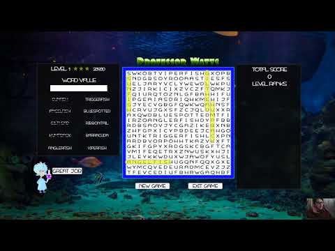 Видео: [Professor Watts Word Search: Into The Ocean] [Gameplay] [Все достижения за 5 минут] 1080р60HD