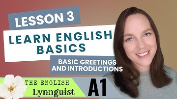 Basic Greetings and Introductions | Lesson 3 | Learn English Basics