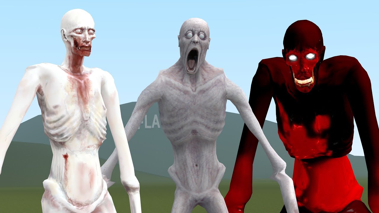 SlendyTubbies LaaLaa over SCP-096 [SCP – Containment Breach] [Mods]