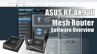 ASUS RT-AX92U WiFi 6 Mesh Software Review screenshot 3