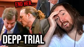 Johnny Depp Lawyer \& THE JUDGE Destroy Amber Heard | Asmongold Reacts