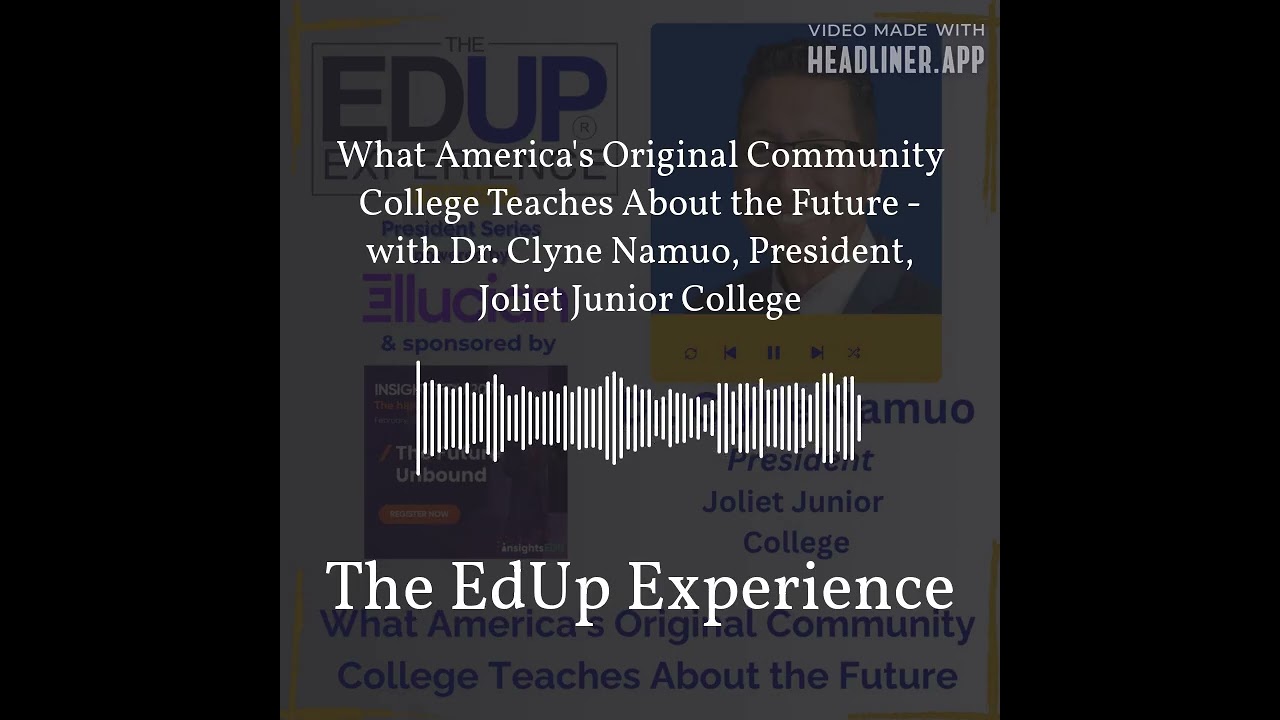 What America's Original Community College Teaches About the Future - with Dr. Clyne Namuo,...