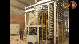 BBT full automatic brick making project finger forklift dryer system