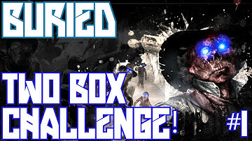 "THIS MAP IS AMAZING!" - "BURIED" Zombies! Two Box Challenge #1 (Black Ops 2 Zombies Gameplay)