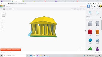 How to Make the Parthenon with Tinkercad | 3D modeling
