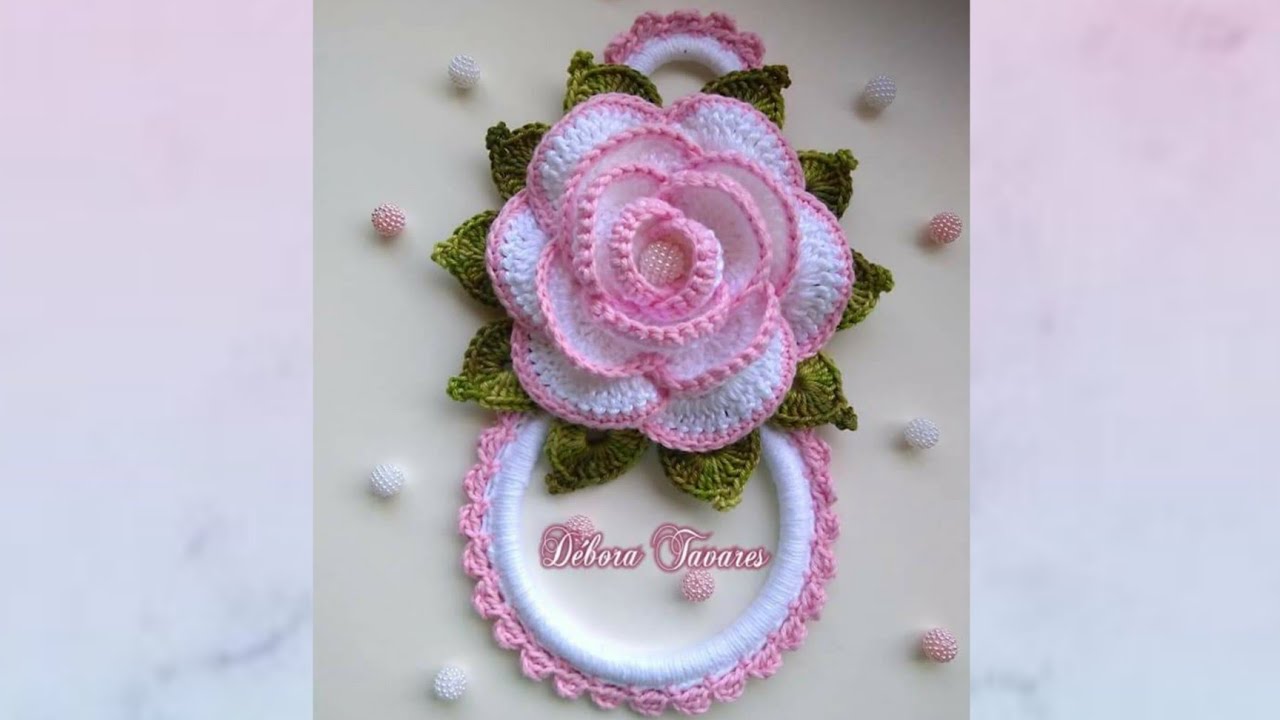 🌹 Porta Pano de Prato Débora 🌹