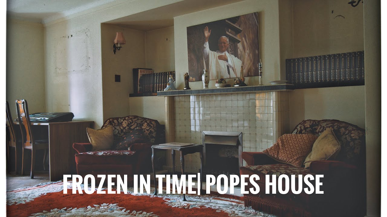 Popes house how is this abandoned completely untouched YouTube