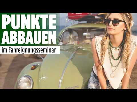 Video: Wie viele Punkte werden Ihrem Fahrausweis für die Teilnahme am Fahrsicherheitsprogramm gutgeschrieben?