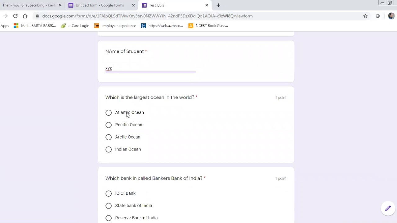 Beginners' guide to Google Form- Part 2- Hindi - YouTube