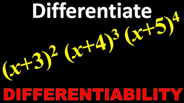 25. Find Derivative of (x+3)^2 (x+4)^3(x+5)^4  wrt x