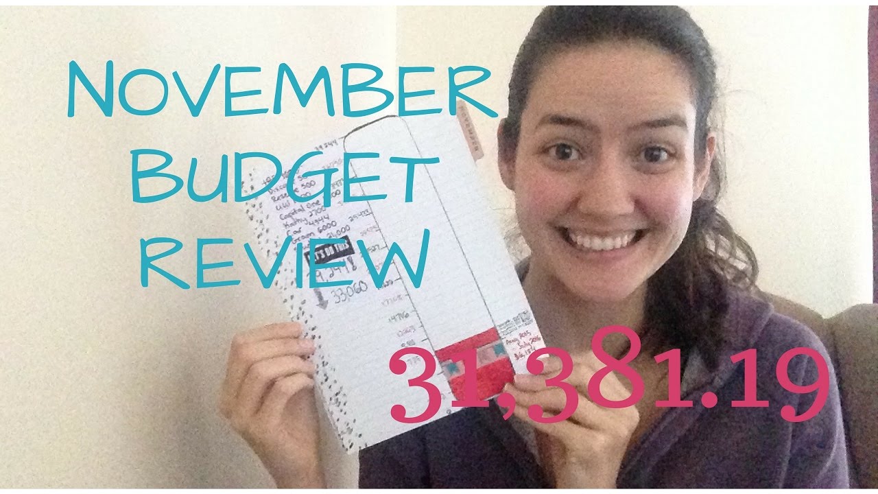 November 2016 Budget Report - First Credit Card Pay Off!!!! - YouTube
