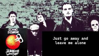 Angelic Upstarts - Leave Me Alone - lyrics on screen