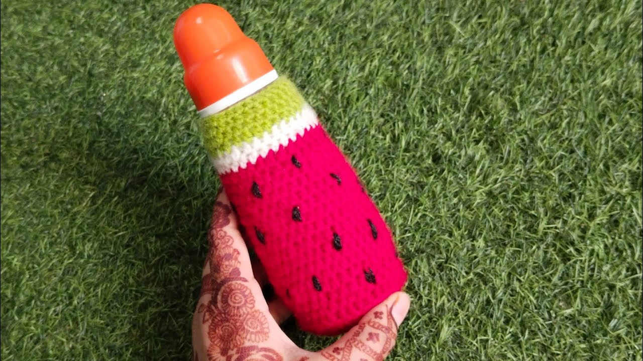 घर पर कैसे बनाये milk bottle cover | Babies Feeding Bottle Cover #newbornbottelcover