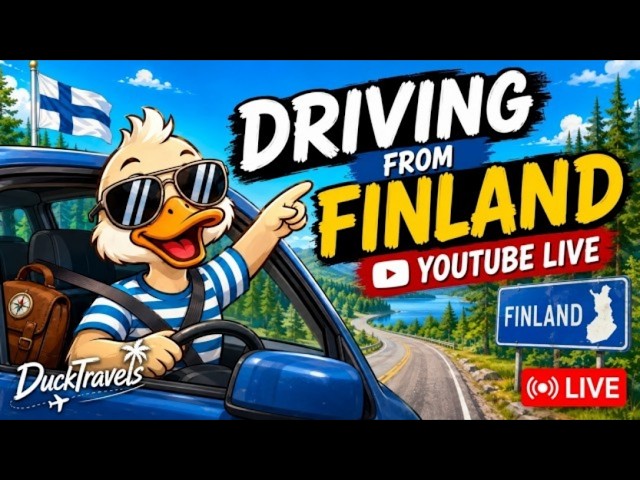 🚗🇫🇮 LIVE: Driving Across Finland | City to City Road Trip 🇫🇮