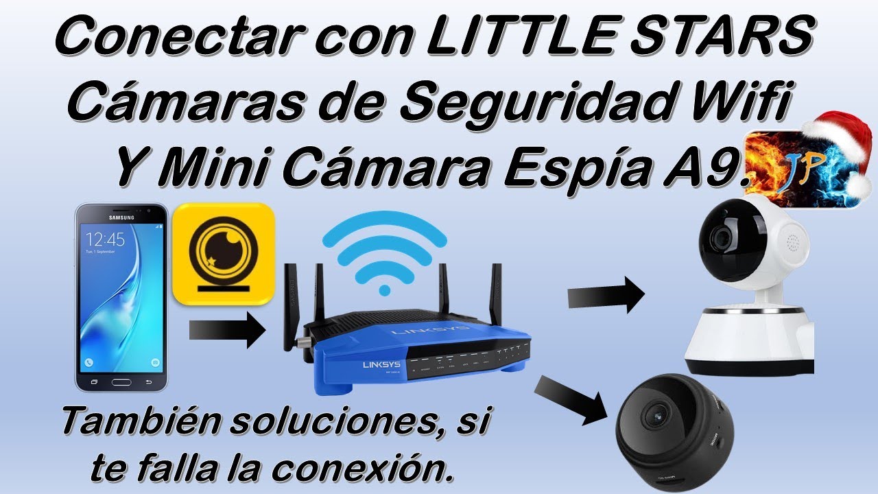 Mini Cámara De Seguridad Wifi Inalambrico Vigilancia