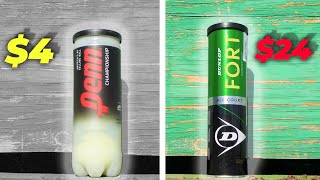 Celebrity Cheapest vs Most Expensive Tennis Balls Wealth