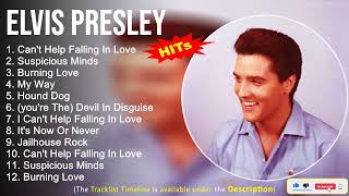 Elvis Presley 2022 Mix ~ Can't Help Falling In Love, Suspicious Minds, Burning Love, My Way