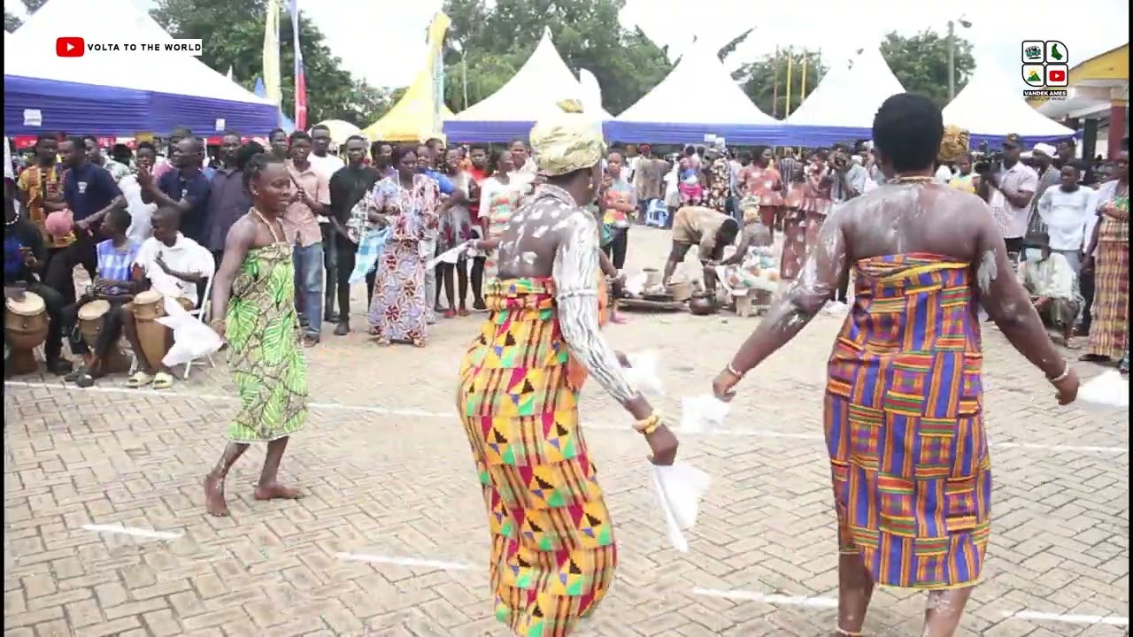 Special Borborbor dance at Asogli Teza Durbar