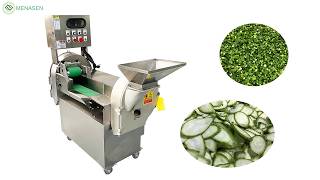 MNS-801 Multifunction Vegetable Cutting Machine | 3mm Chinese Chives Chopping & Luffa Slicing