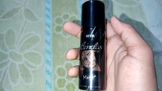 Riya Bindas Mania Mens Perfume Body Spray Honest Review