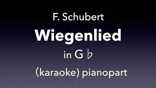 Wiegenlied F. Schubert In G Major Piano Accompanimentkaraoke
