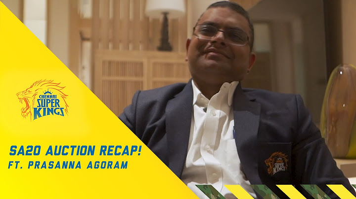 SA20 Auction Recap ft. Joburg Super Kings Analyst Prasanna Agoram