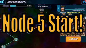 Dark Dimension 4 Node 5 (Global 2) Day 1-2 - Marvel Strike Force
