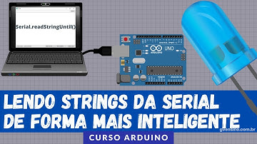 ARDUÍNO #44: LENDO STRINGS DA SERIAL DE FORMA MAIS INTELIGENTE
